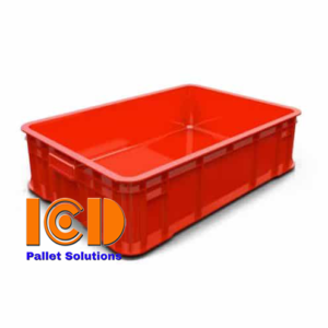 Thùng-nhựa-sóng-bít-ICD03-15S-KT610x420x150-mm-đỏ